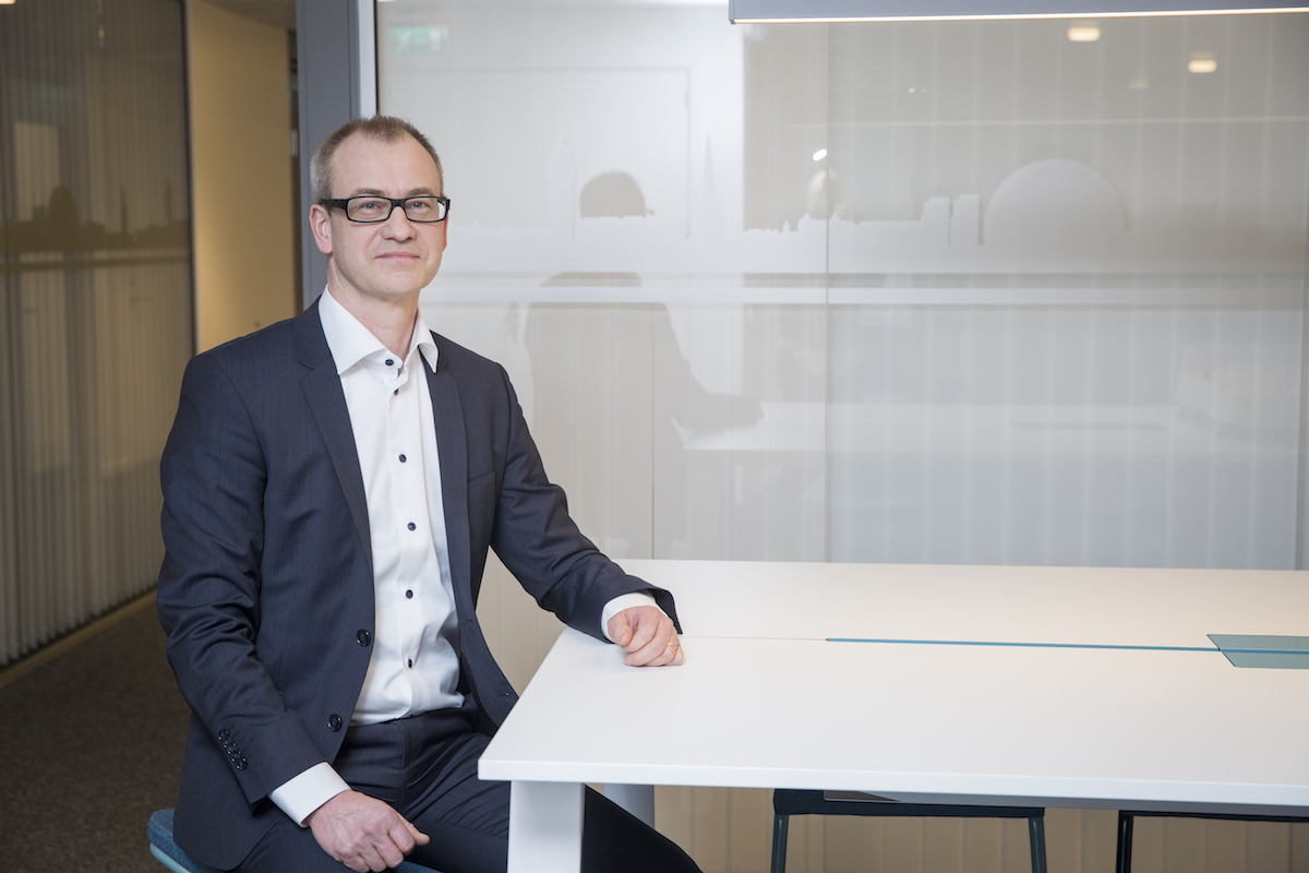 Jonas Palm, Managing Director of Fuchs Lubricants Nordic