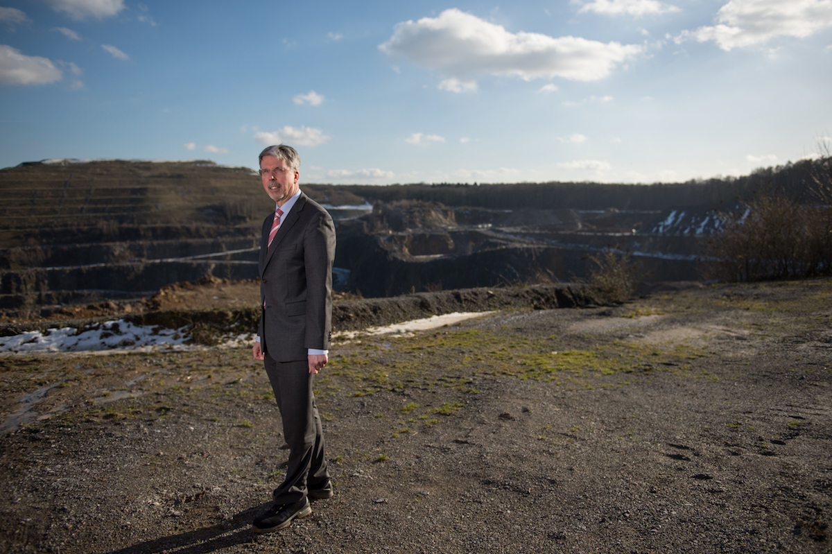 Ralf Petzold, Executive Vice President of Komatsu Germany and President of its Mining Division