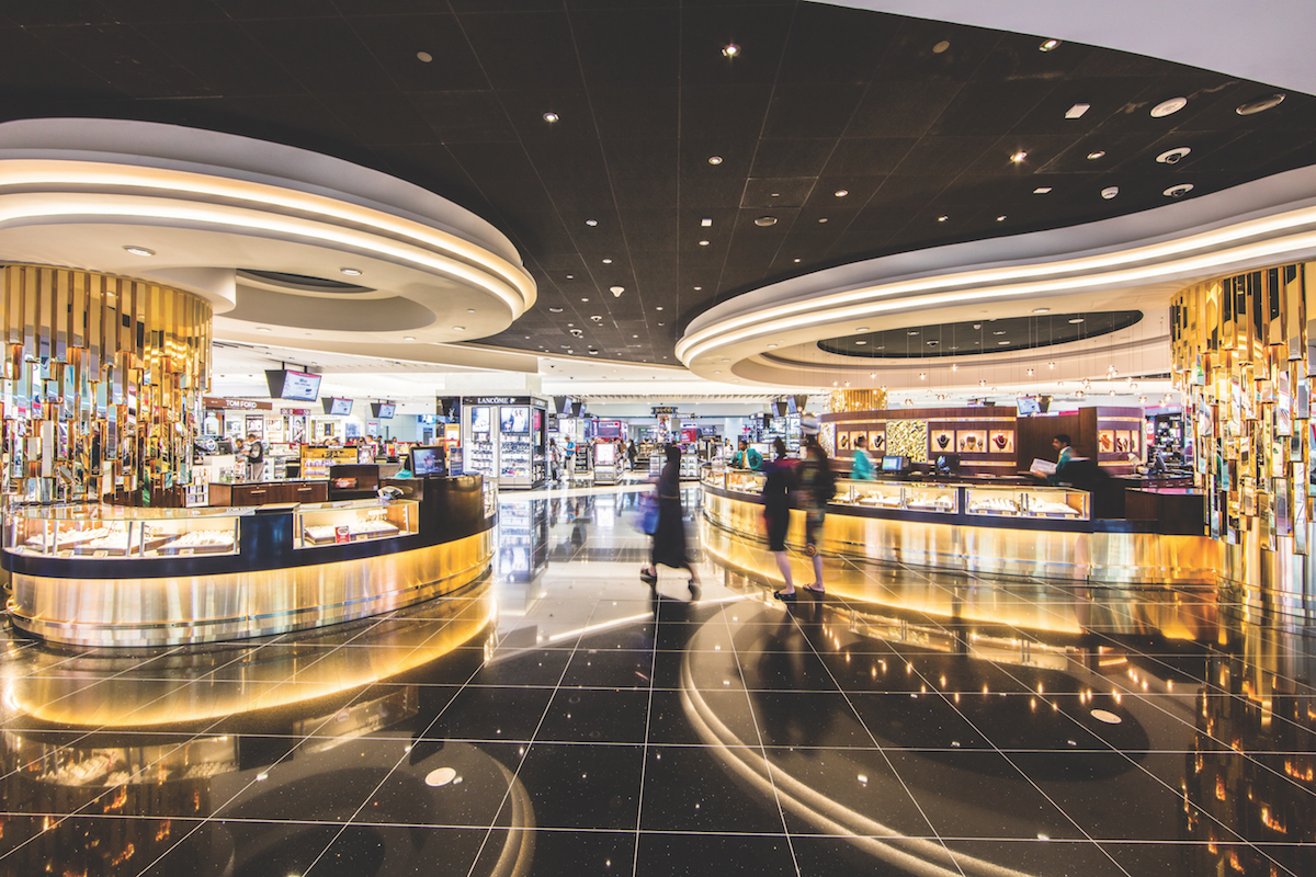 Gold and precious stones take centrestage at Concourse D