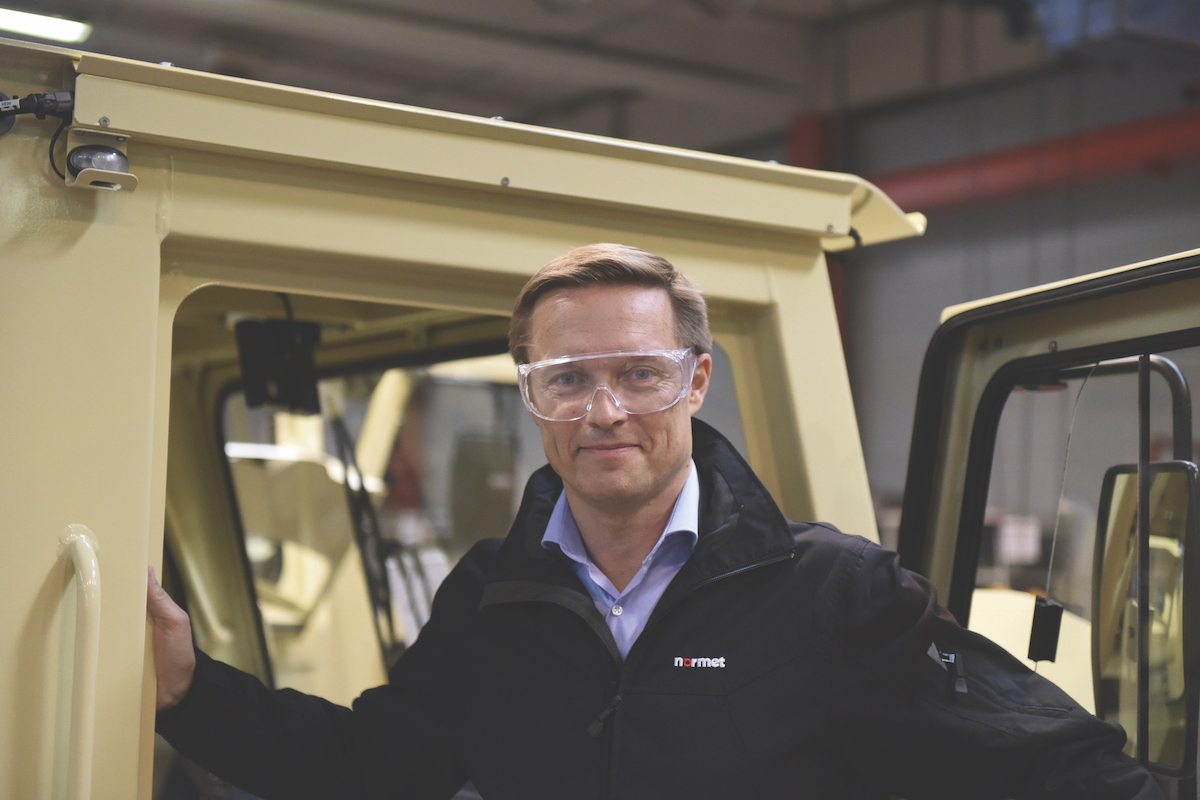 Robin Lindahl, CEO of Normet Oy