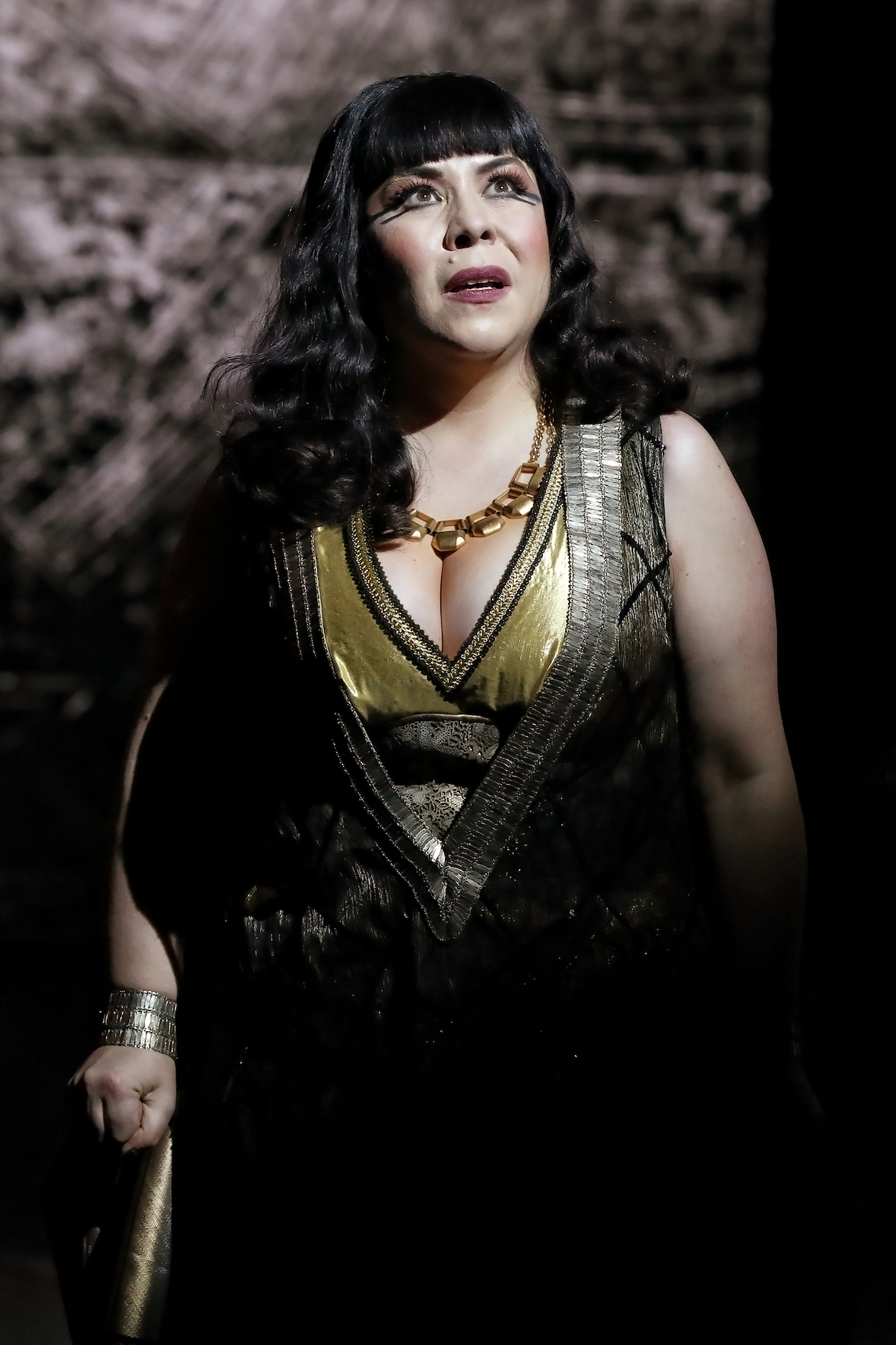Elena Gabouri as Amneris. Opening night, 2018