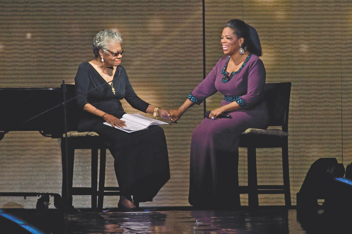 Maya Angelou & Oprah Winfrey