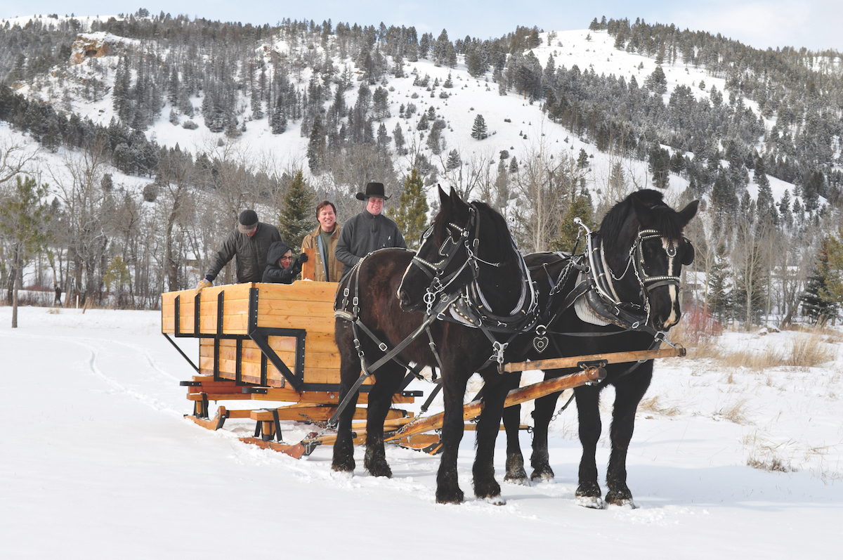 The Ranch at Rock Creek in winter