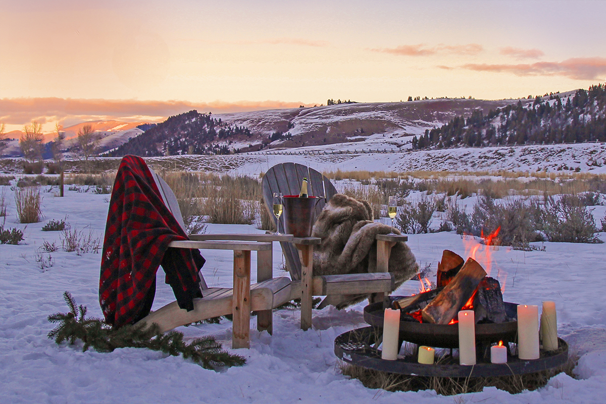 The Ranch at Rock Creek in winter