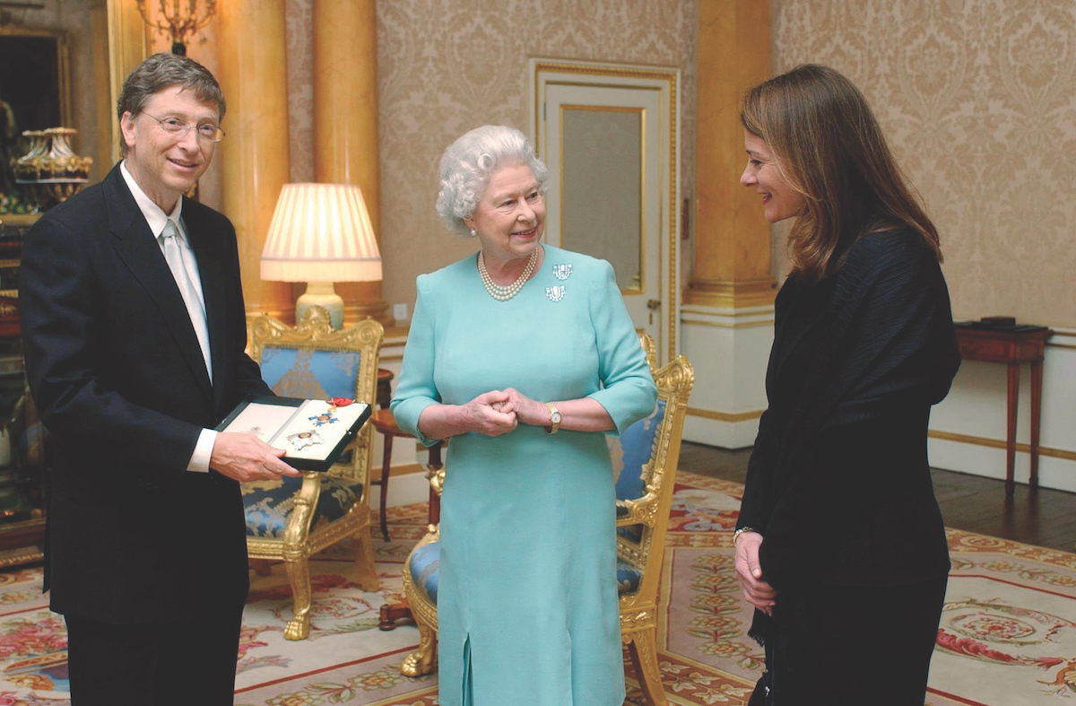 Bill Gates, The Queen