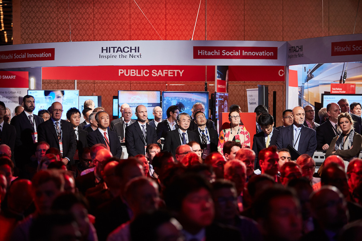 Attendees at Hitachi's 2016 Social Innovation Forum in Sydney