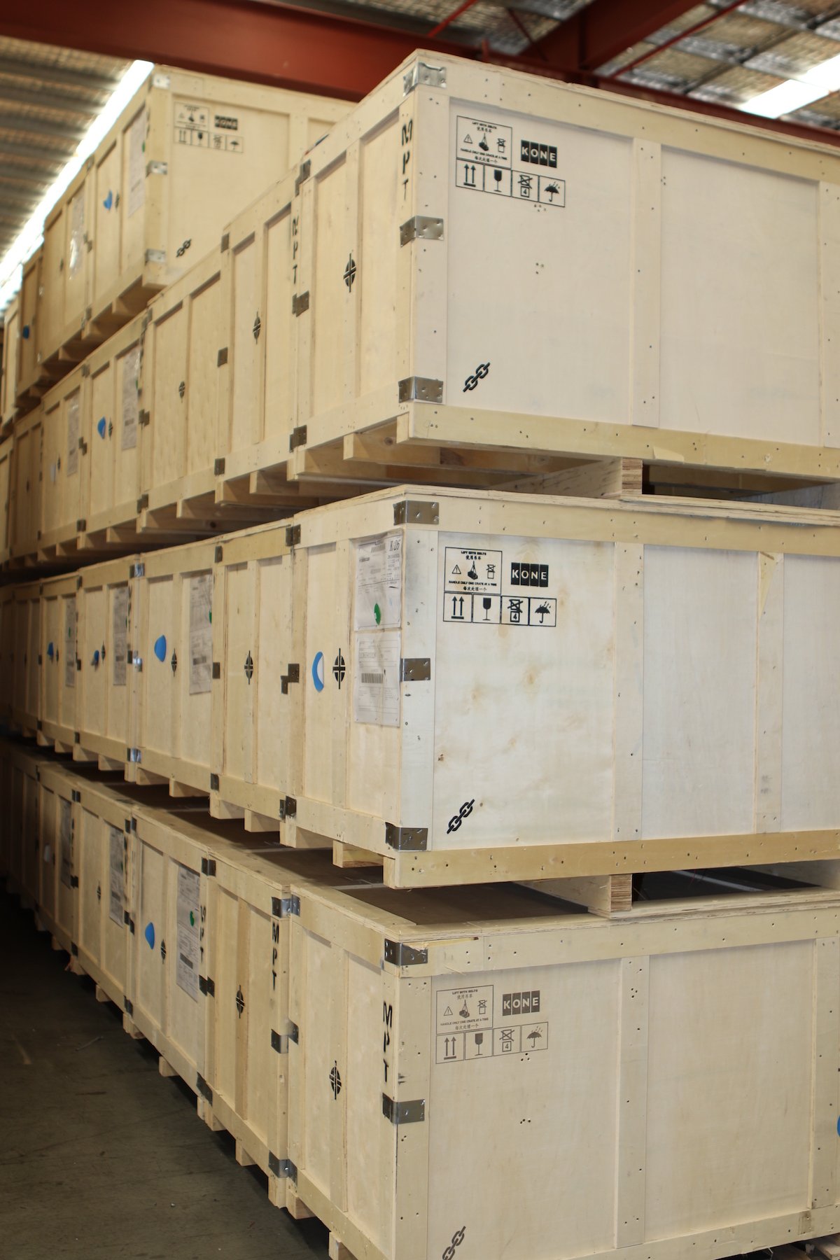 Secure storage at Simon National Carriers