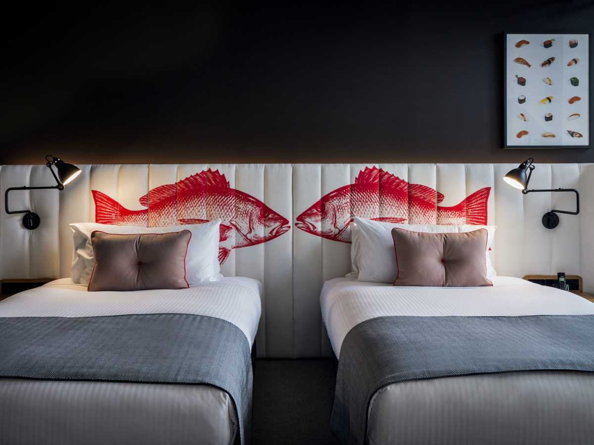 Ovolo Cityvoo Double Double fish bedhead