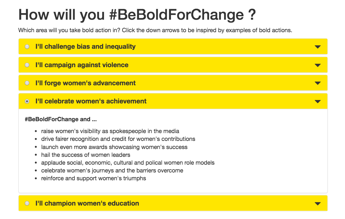 International Women's Day: Be Bold For Change