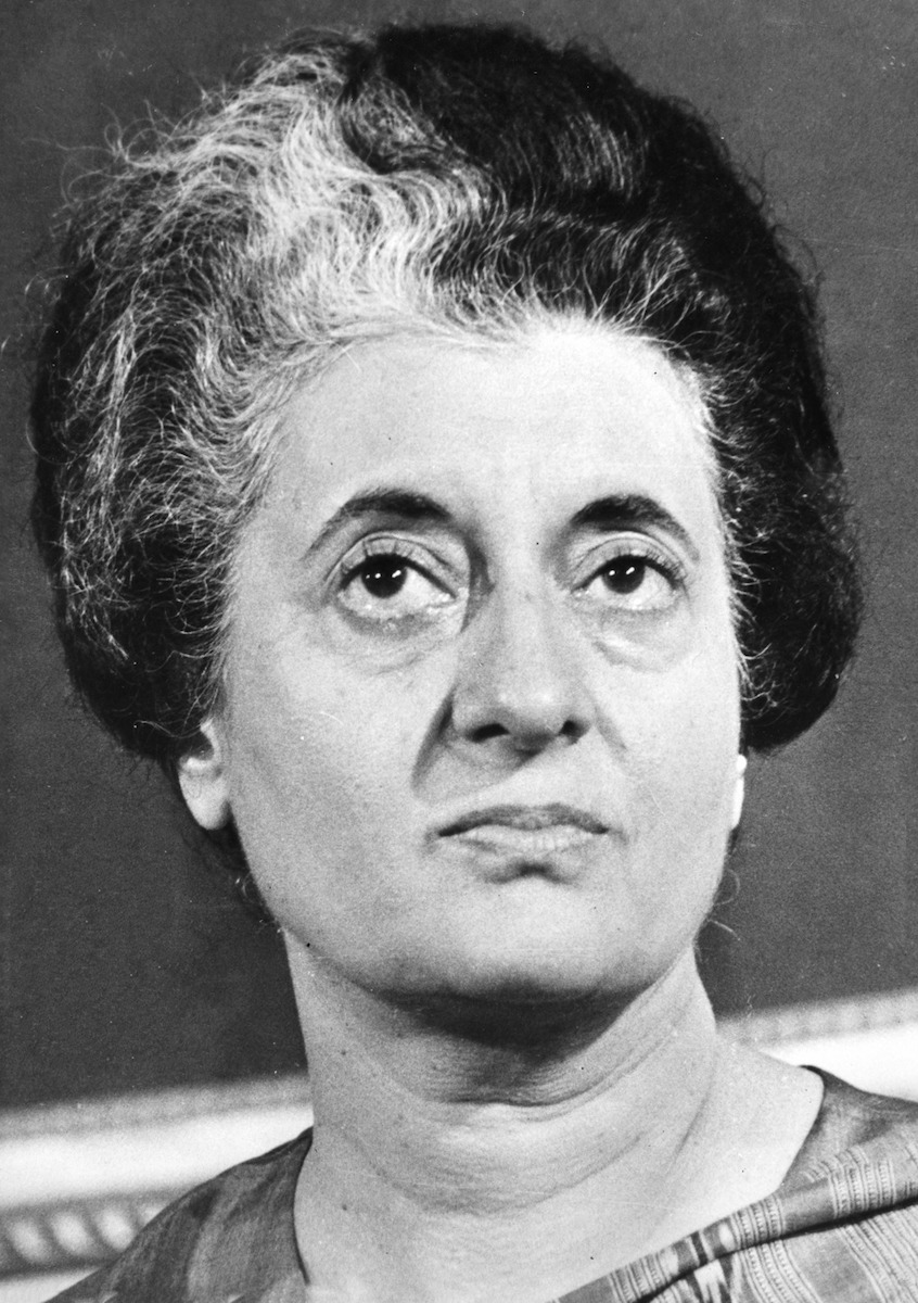 The world’s second female PM: Indira Ghandi of India