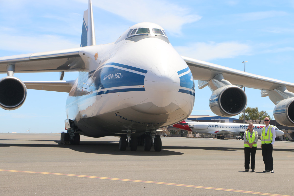 Port Hedland International Airport airplane