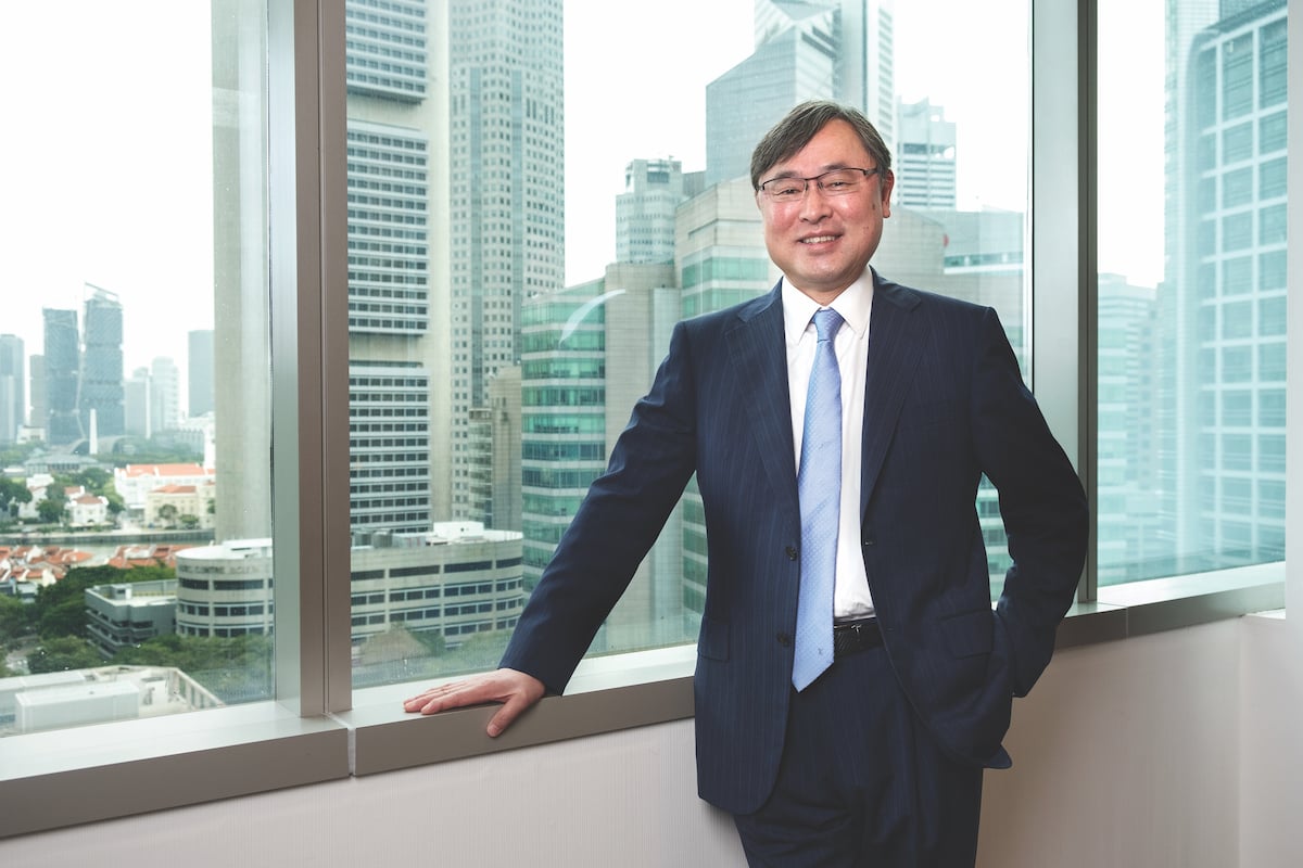 Kazuhiro Saito, CEO of Suntory Beverage and Food Asia