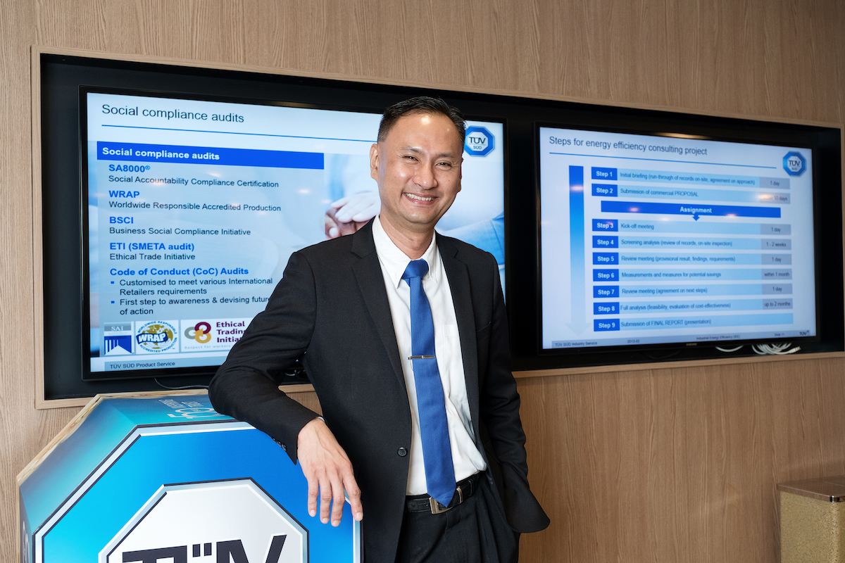 Richard Hong CEO of TUV SUD ASEAN