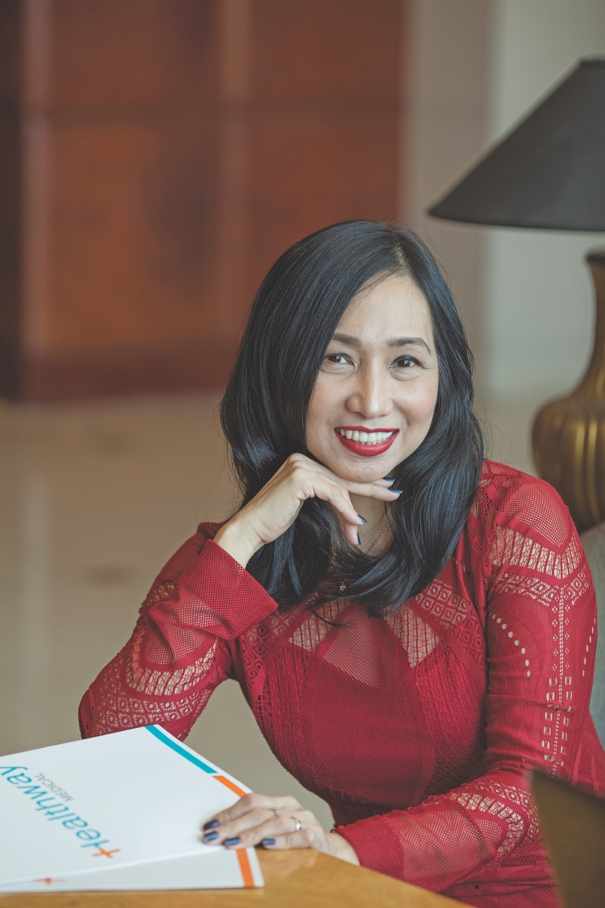 Carmelita de Leon, Vice–President Sales and Marketing of Healthway Medical