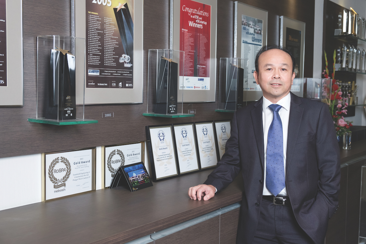Seow Seng Wei, CEO of Teambuild Engineering & Construction