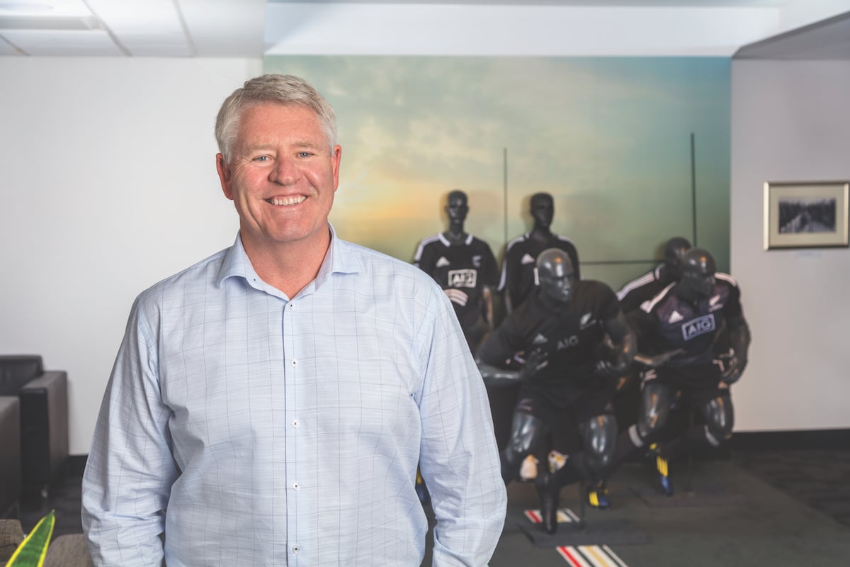 Steve Tew, CEO of New Zealand Rugby