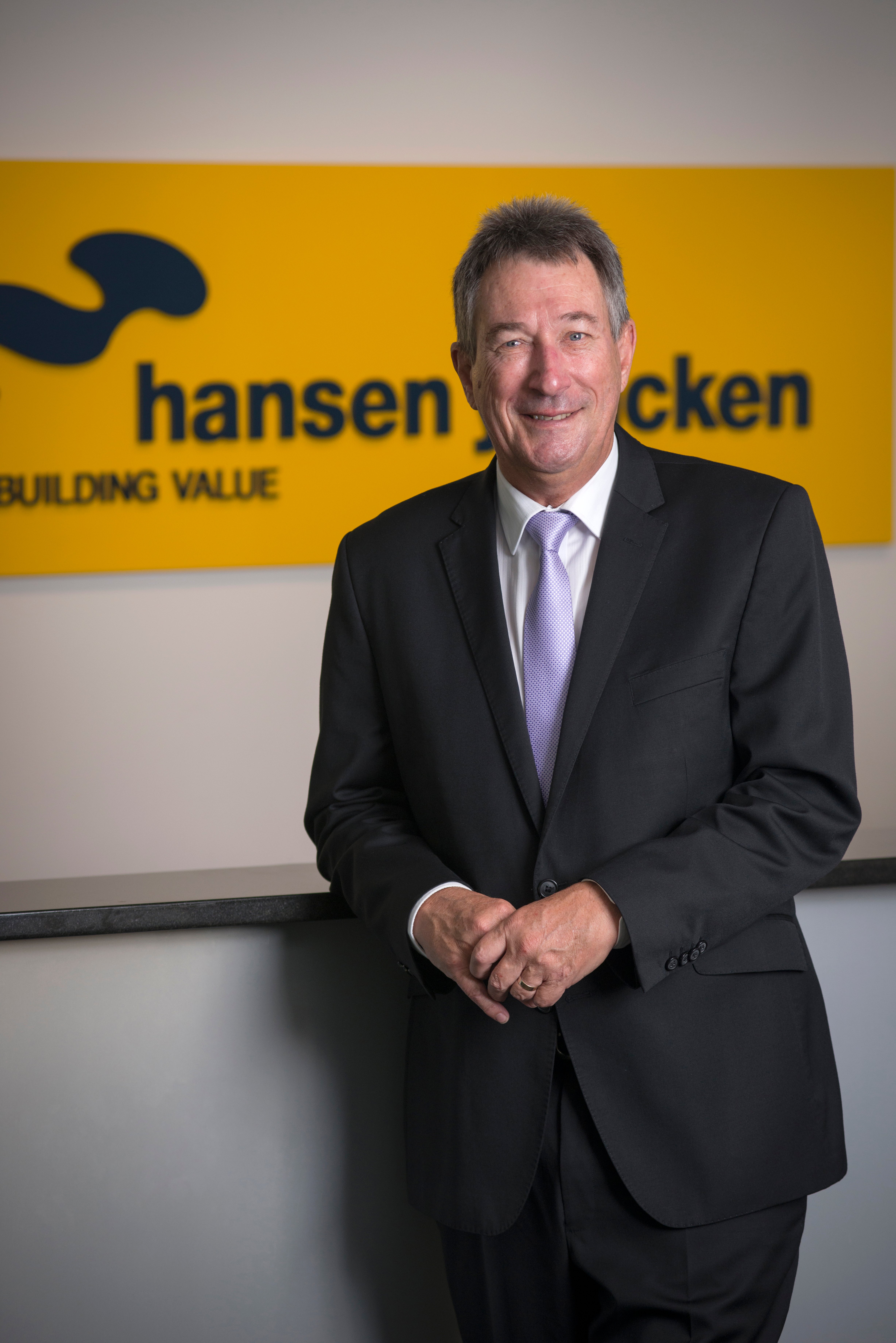Peter Salveson, CEO	of Hansen Yuncken