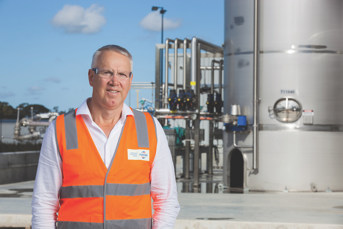 Wayne Hoiles CEO of Fuchs Lubricants Australasia