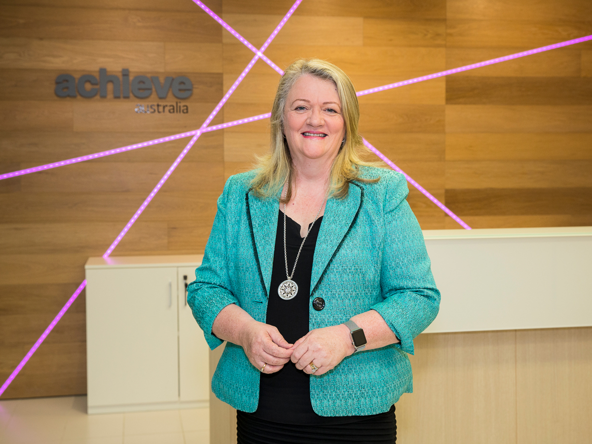 Anne Bryce, CEO of Achieve Australia