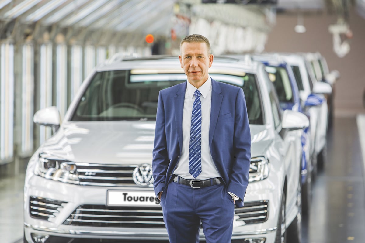 Ralf Sacht Chairman of the Board of Management of Volkswagen Slovakia
