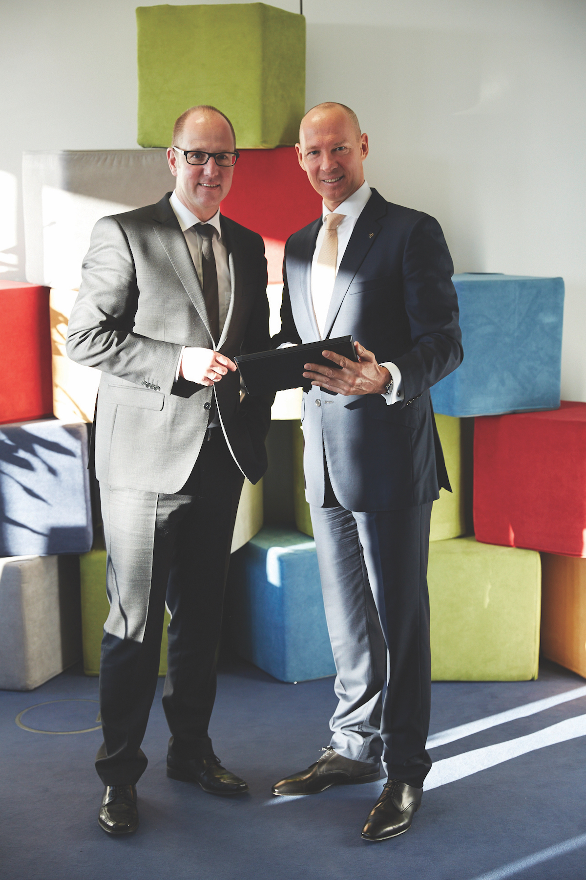 Stefan Auerbach & Olivier Krüger, Co-CEOs of Lufthansa Systems GmbH & Co. KG