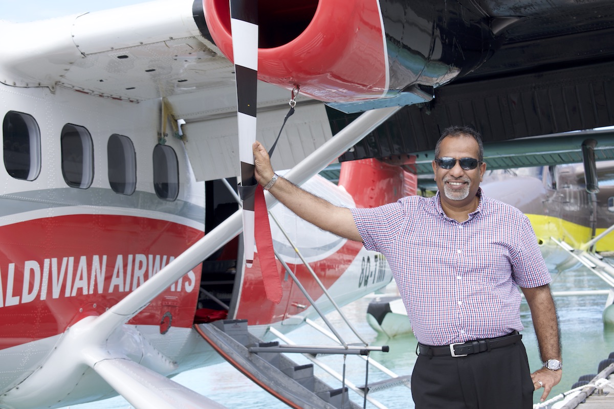 AUM Fawzy CEO of Trans Maldivian Airways