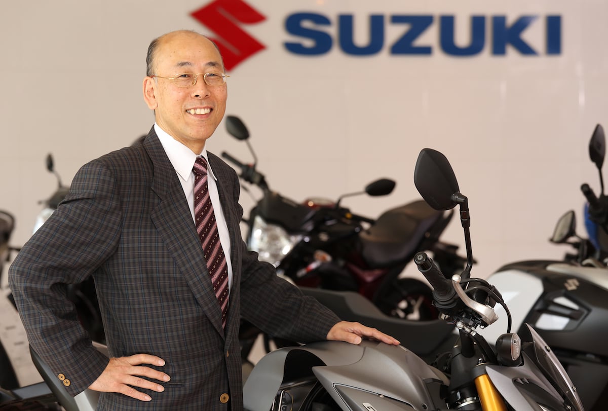 Satoshi Uchida, Managing Director of Suzuki Motorcycle India Private Limited (SMIPL)