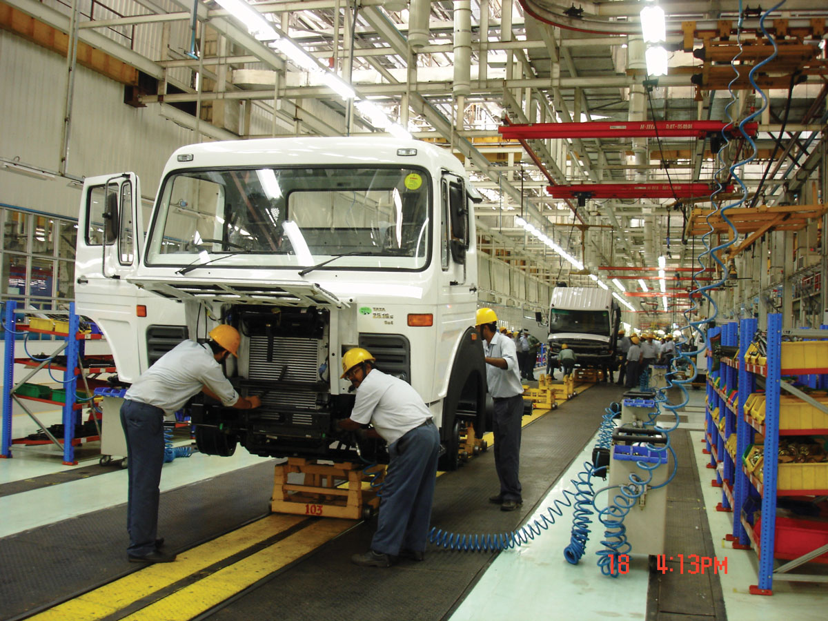 Tata Motors factory