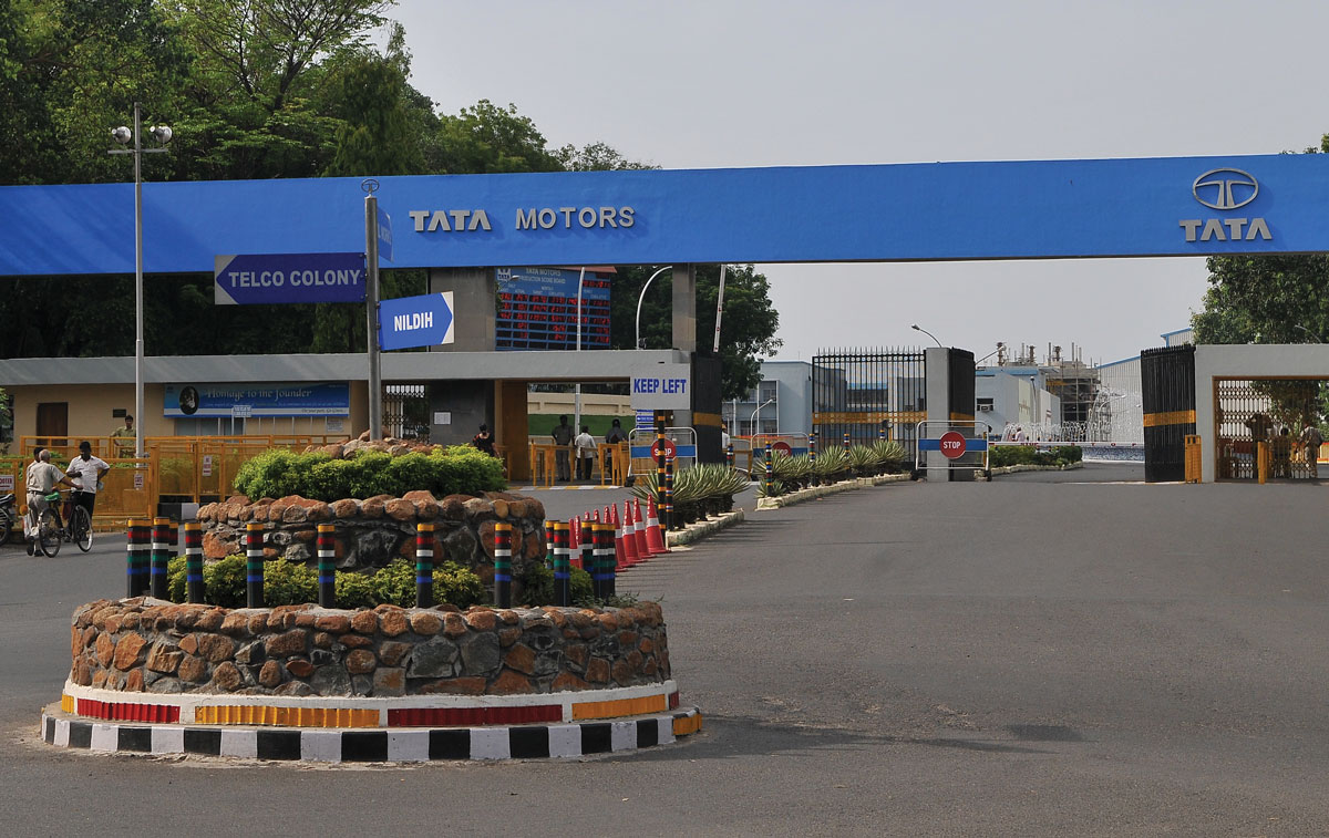 Tata Motors entrance