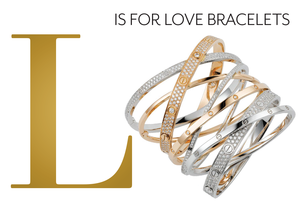 Cartier Love bracelets 