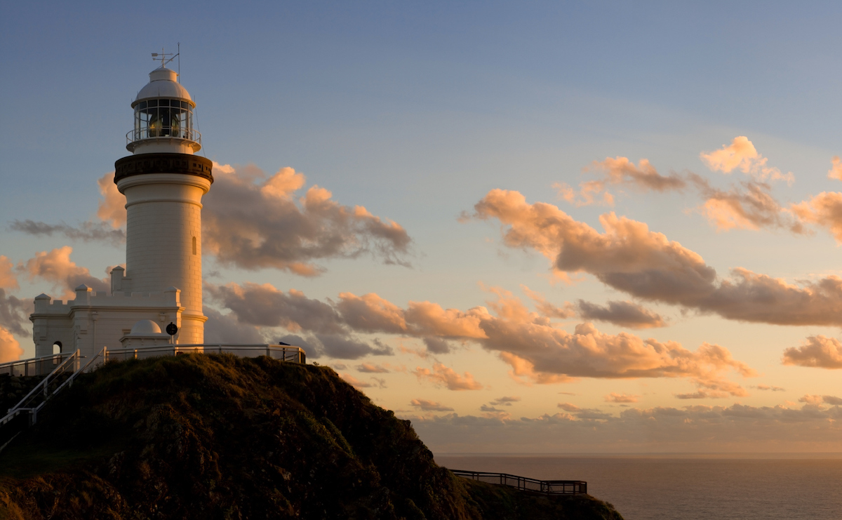 The coastal headland walk to the Cape Byron Lighthouse is a must, particularly at sunset or sundown when the views are especially spectacular.