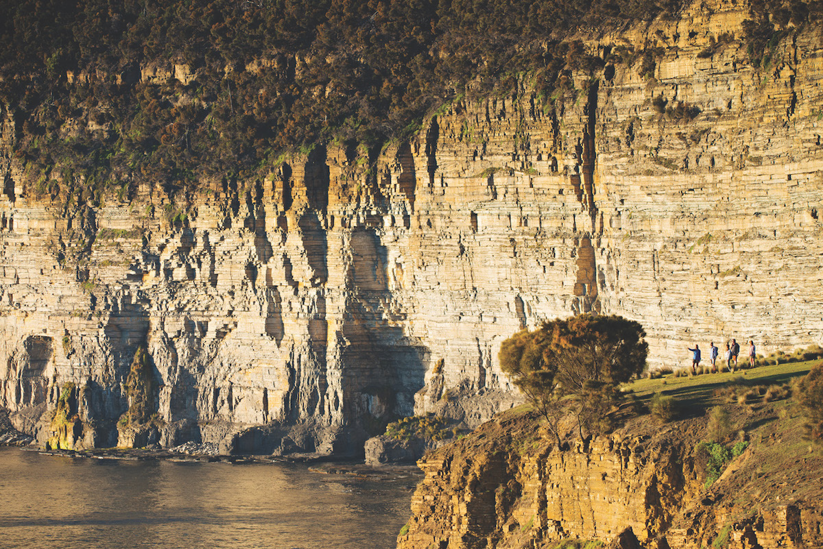 Cliffs at Fossil bay