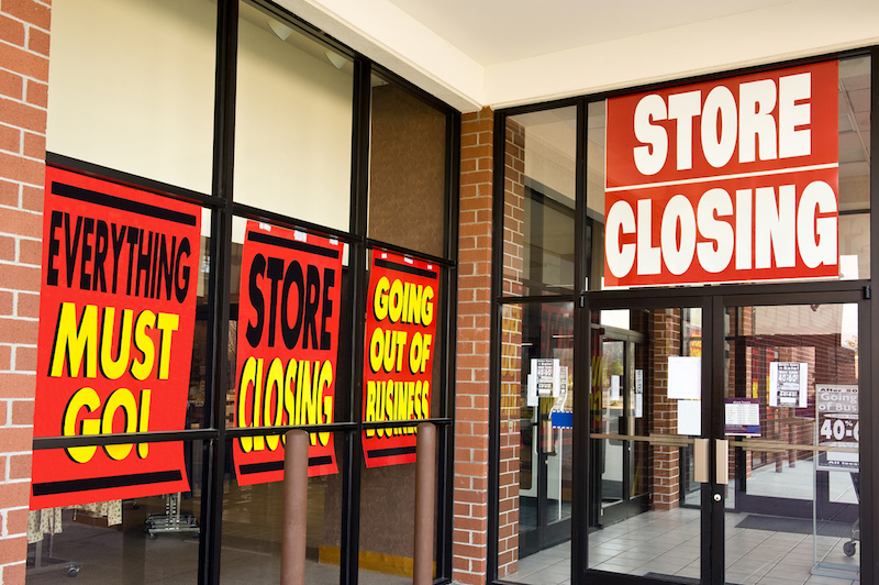 Major Australian retailers are on the point of collapse
