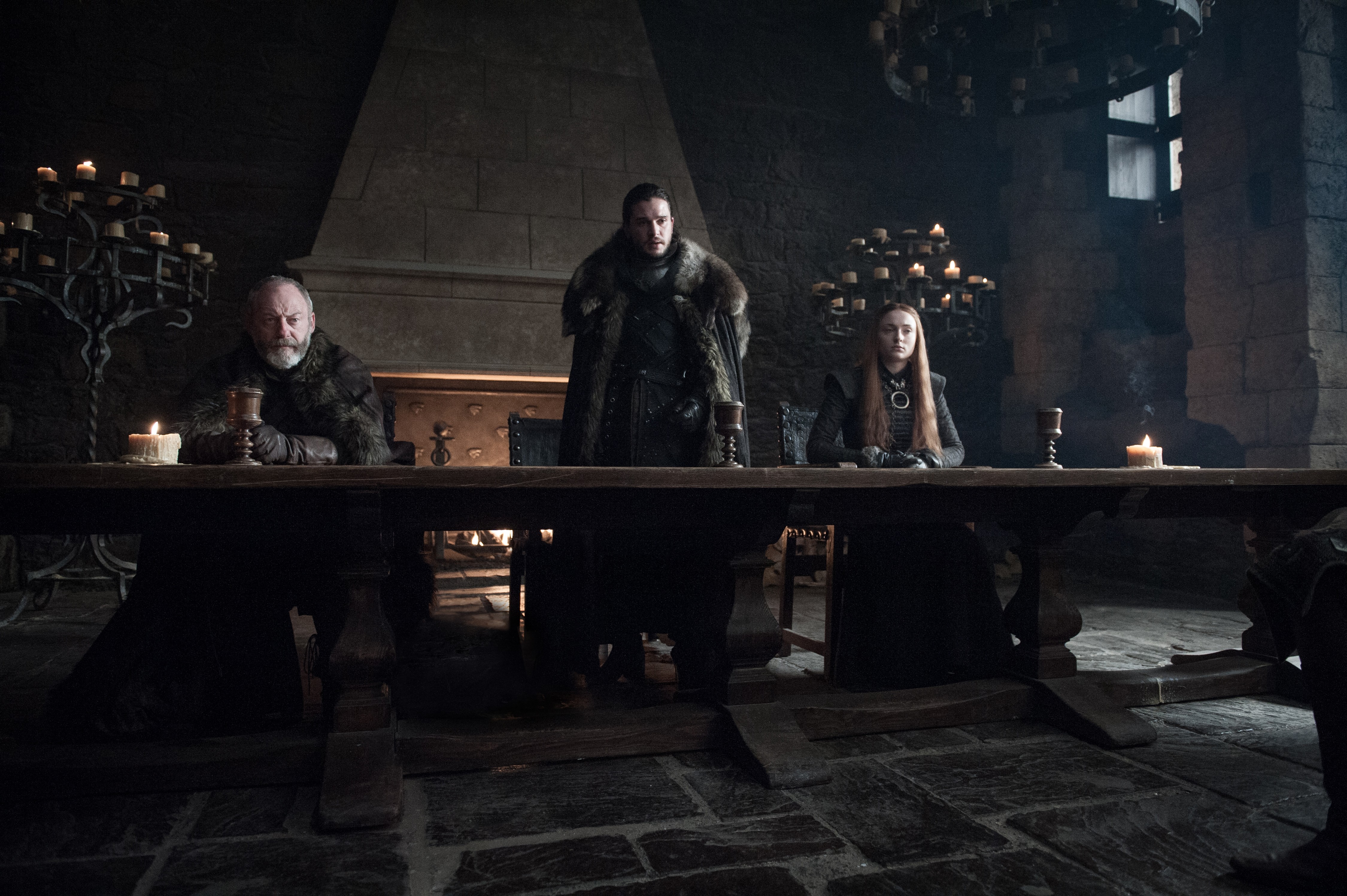 Game of Thrones, Season 7 Jon Snow and Sansa Stark