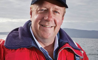 Photo of Peter Bender - MD of Huon Aquaculture