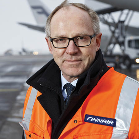 Photo of Pekka Vauramo - CEO of Finnair