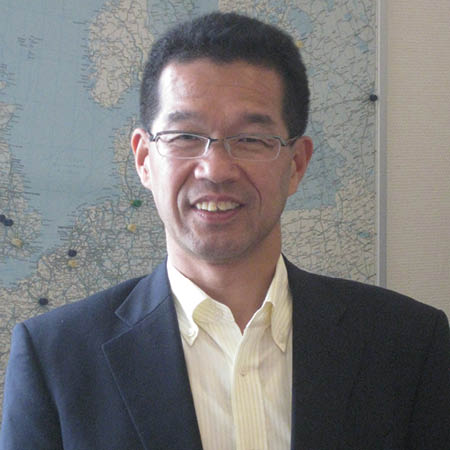 Photo of Yuichi Mano - President of Mitsubishi Caterpillar Forklift Europe