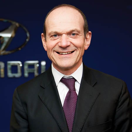 Photo of Tony Whitehorn - CEO of Hyundai Motor UK