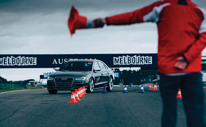 Photo of Audi's driving experience course