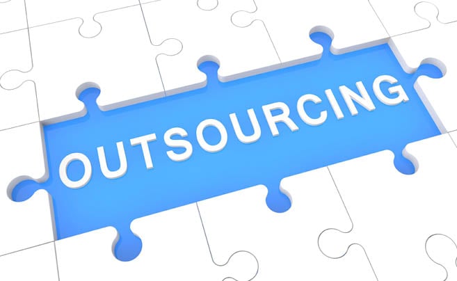 Growing a business by outsourcing image