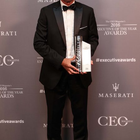 Gary Edstein, CEO Oceania of DHL Express, Winner of Transport And Logistics Executive of the Year 2016