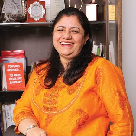 Ritu Grover, Chief Executive of The Global Helpdesk