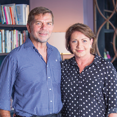 Graham (‘Skroo’) and Jude Turner, Founders of Flight Centre & Spicers Retreats