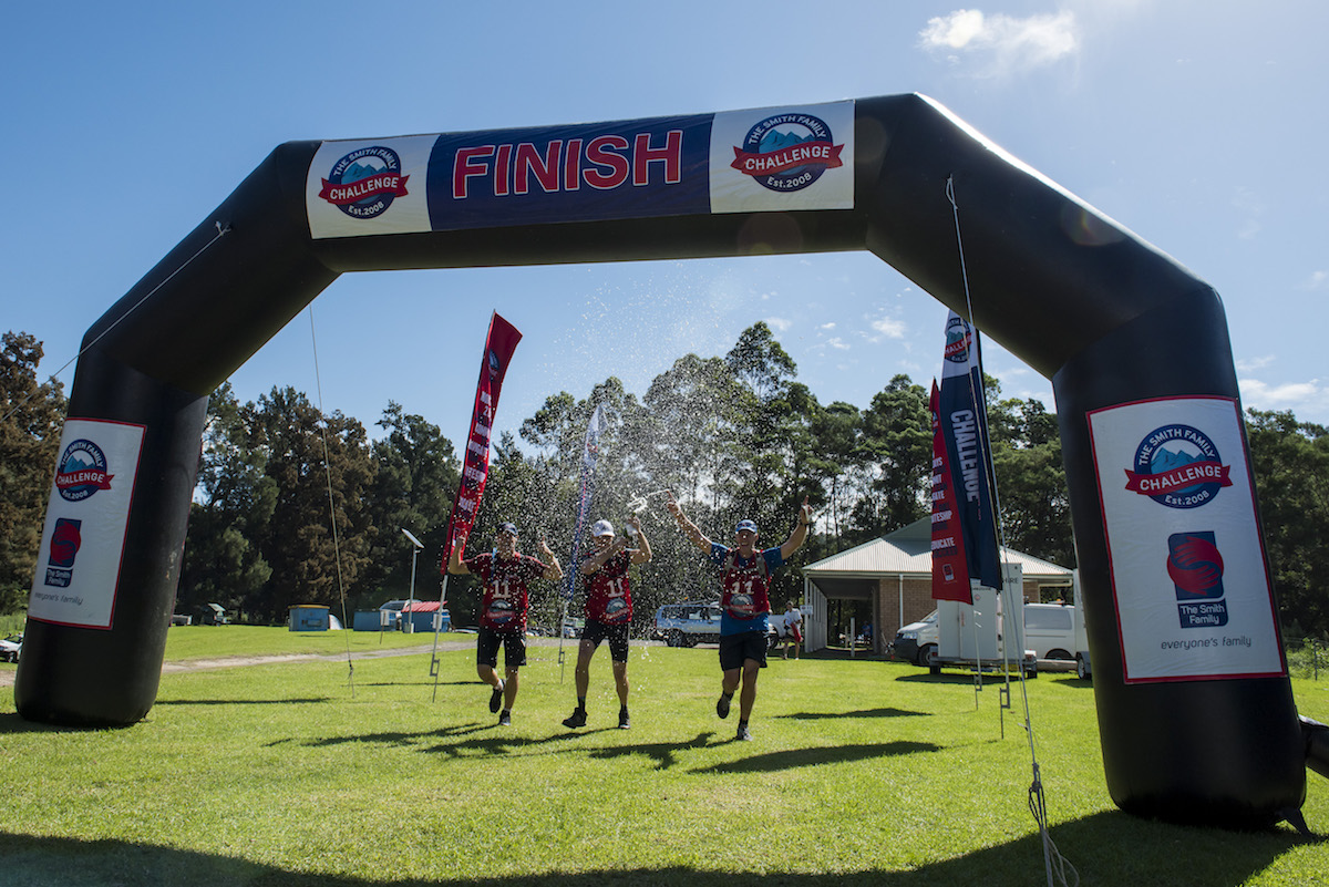 Aussie execs take on 100km Smith Family Challenge