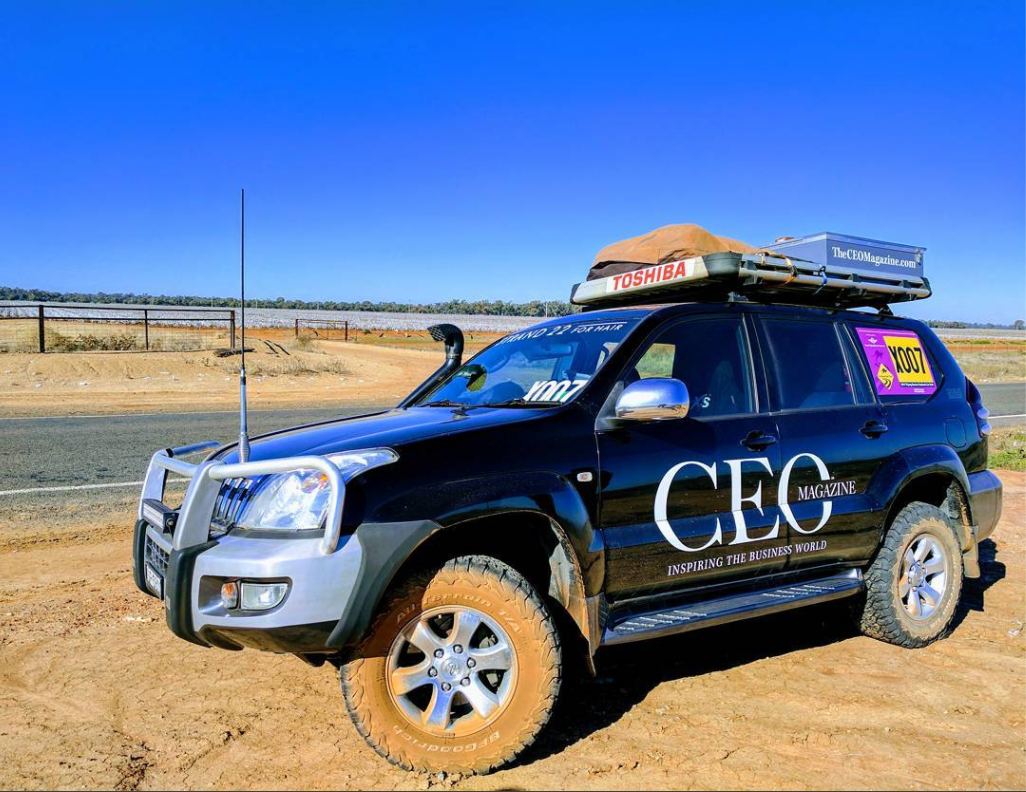 The CEO Magazine proudly supports The Outback Car Trek 2017