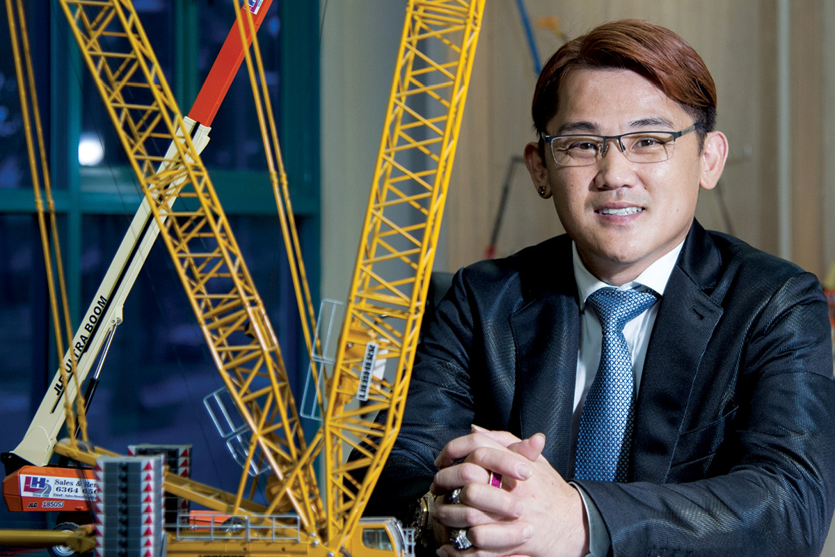 Allan Chua CEO of LH Construction & Machinery