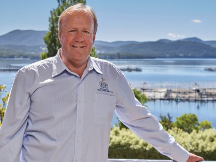 Peter Bender CEO & MD of Huon Aquaculture