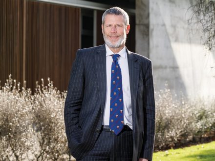 Rod Carr Vice-Chancellor of University of Canterbury