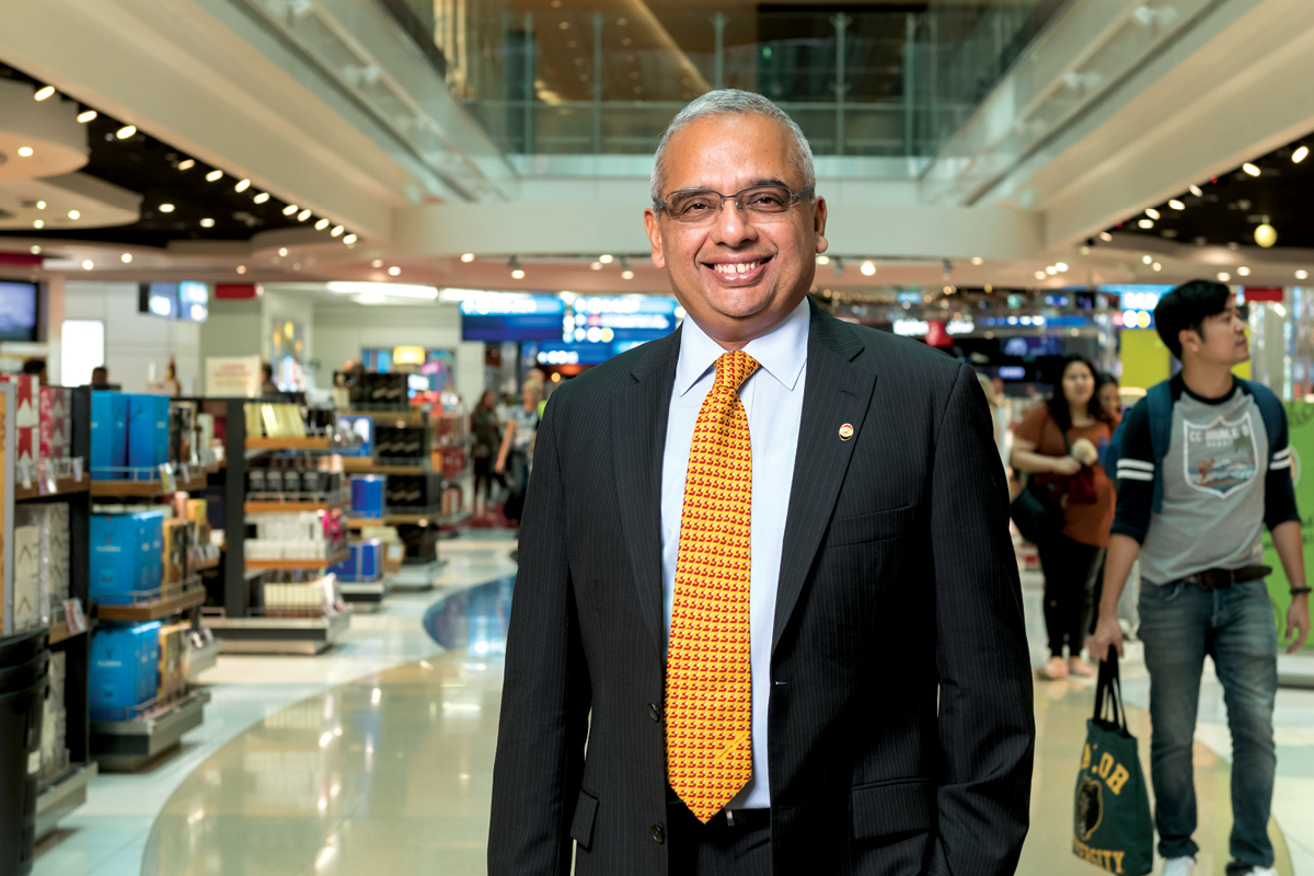 Ramesh Cidambi, COO of Dubai Duty Free