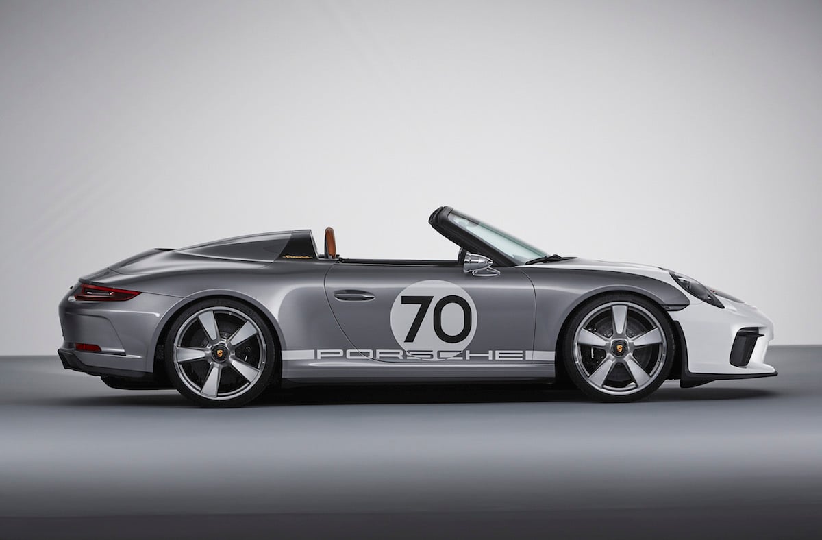 Porsche celebrates 70 years with 911 Speedster Concept